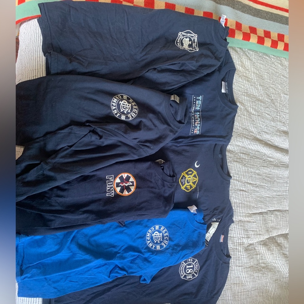 Fire Department tshirt bundle
